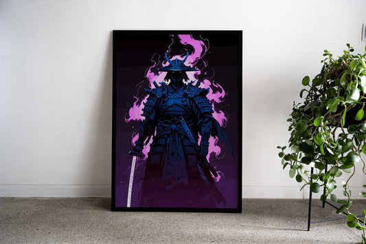 Susano Samurai Asian Style Poster | Wall Art for Home & Office | High-Quality Print - High-Quality Visual Display