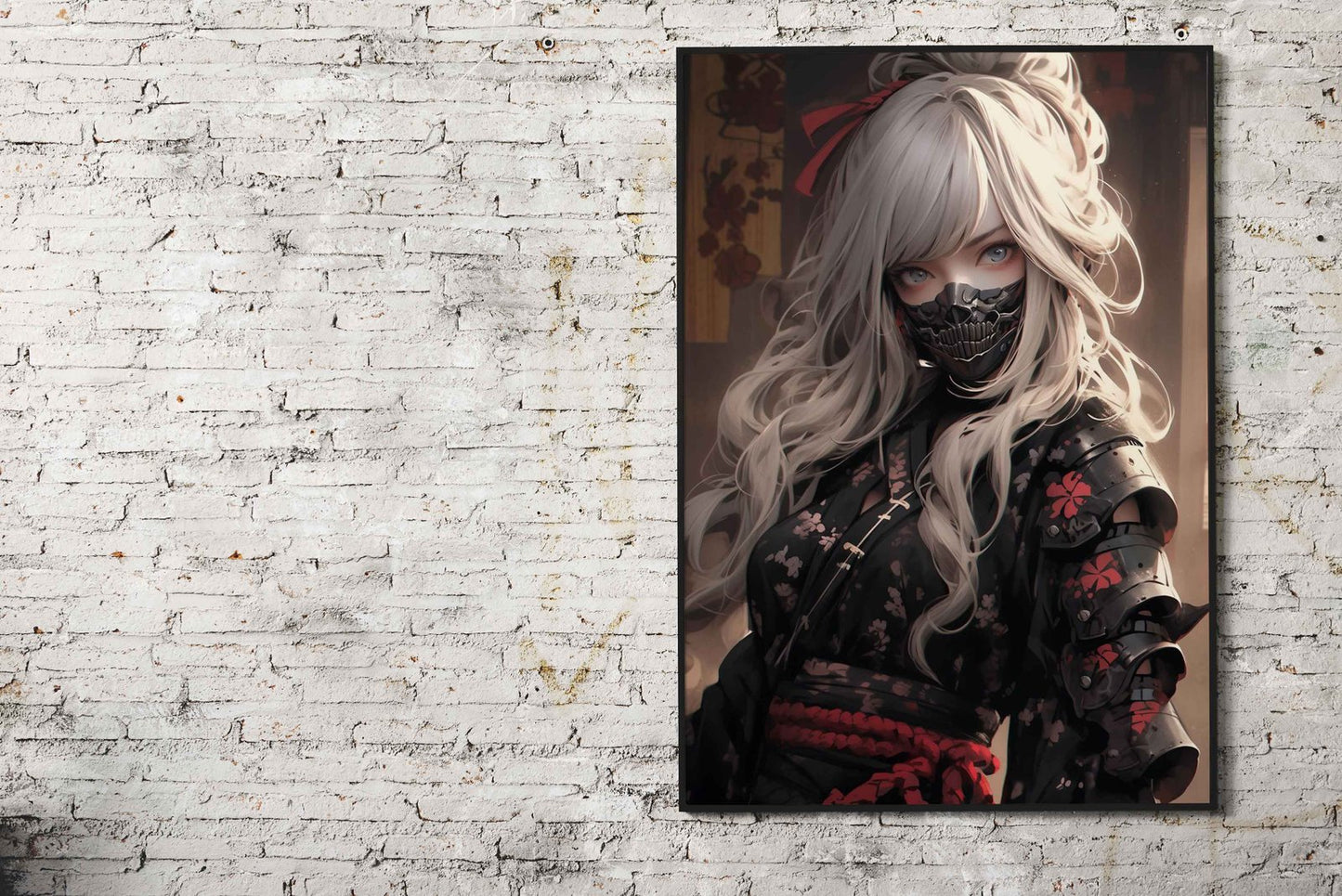 Sweet Samurai Assassin Asian Style Poster | Wall Art for Home & Office | High-Quality Print - High-Quality Visual Display