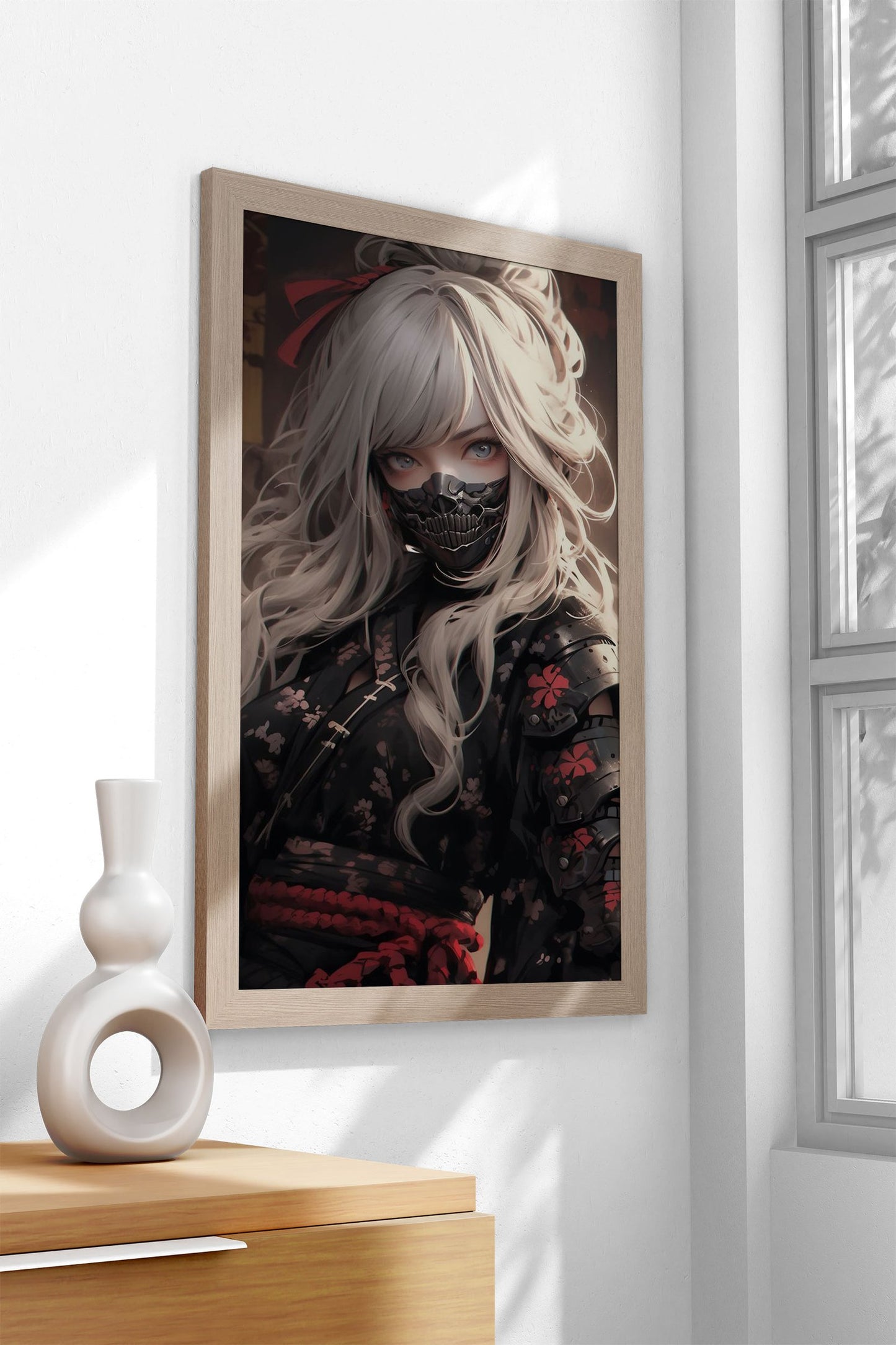 Sweet Samurai Assassin Asian Style Poster | Wall Art for Home & Office | High-Quality Print - High-Quality Visual Display