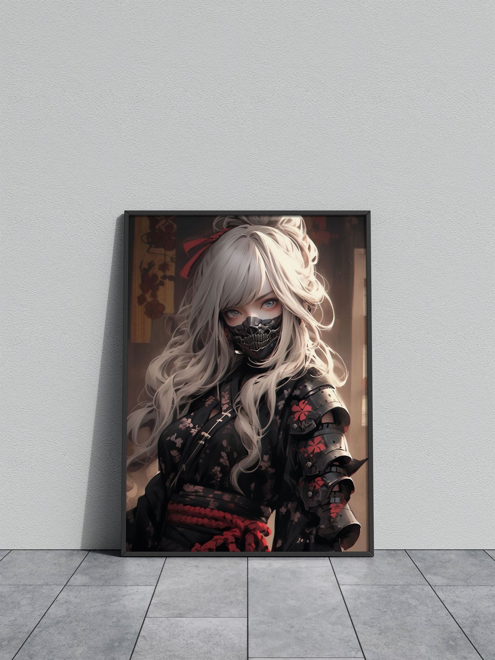 Sweet Samurai Assassin Asian Style Poster | Wall Art for Home & Office | High-Quality Print - High-Quality Visual Display