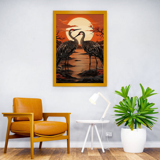 Symbol of Peace and Hope Asian Style Poster | Wall Art for Home & Office | High-Quality Print - High-Quality Visual Display