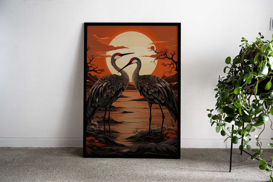 Symbol of Peace and Hope Asian Style Poster | Wall Art for Home & Office | High-Quality Print - High-Quality Visual Display