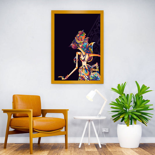 THE PUPPET POP ART Asian Style Poster | Wall Art for Home & Office | High-Quality Print - High-Quality Visual Display