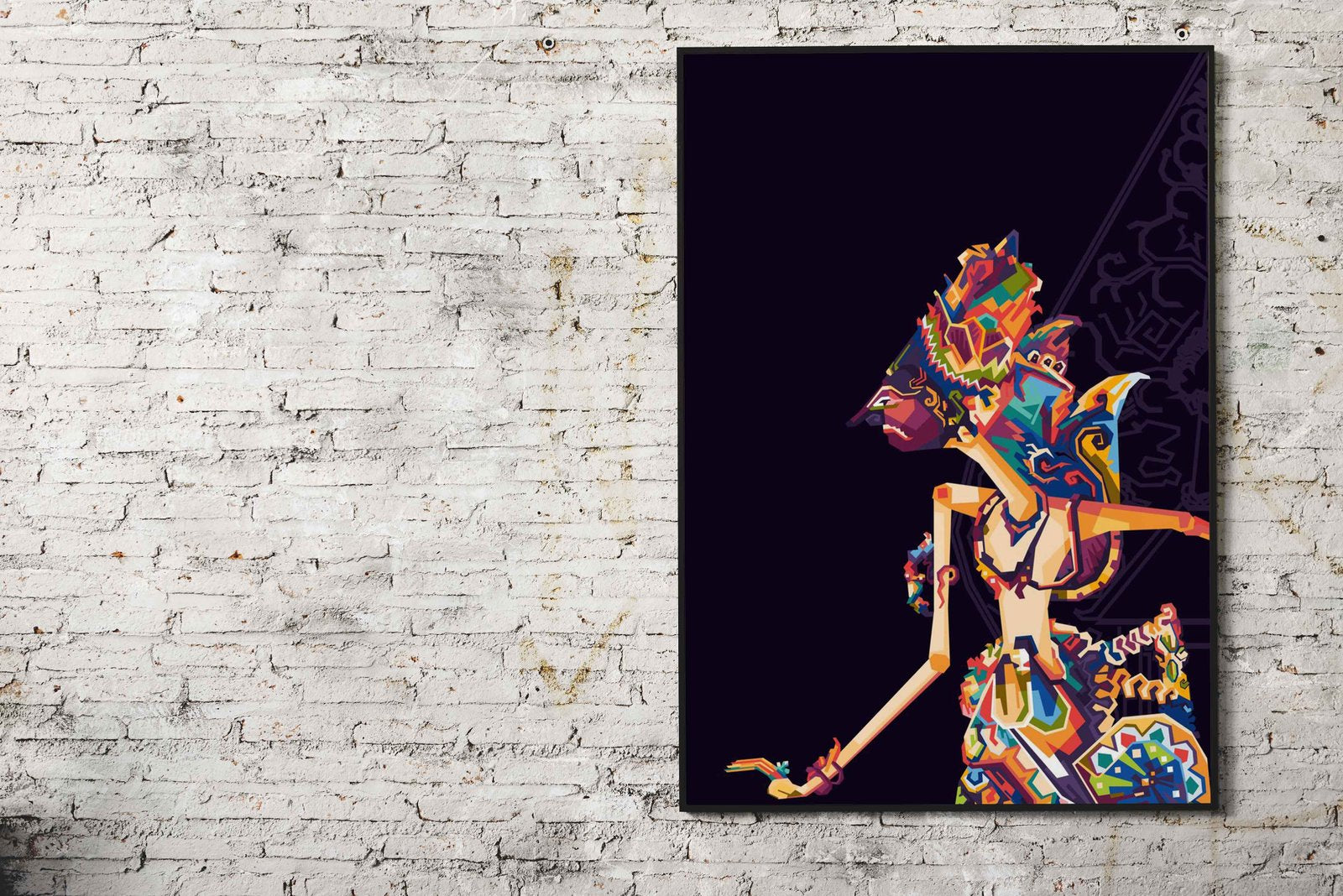 THE PUPPET POP ART Asian Style Poster | Wall Art for Home & Office | High-Quality Print - High-Quality Visual Display
