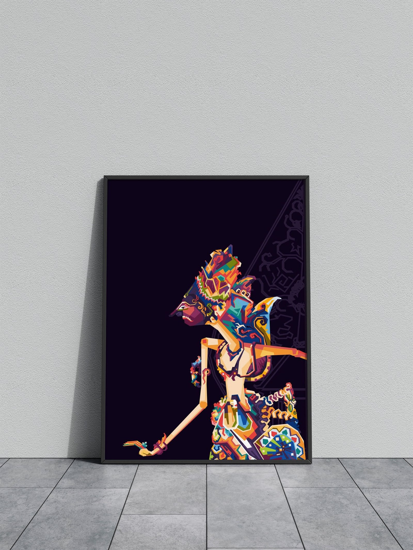 THE PUPPET POP ART Asian Style Poster | Wall Art for Home & Office | High-Quality Print - High-Quality Visual Display