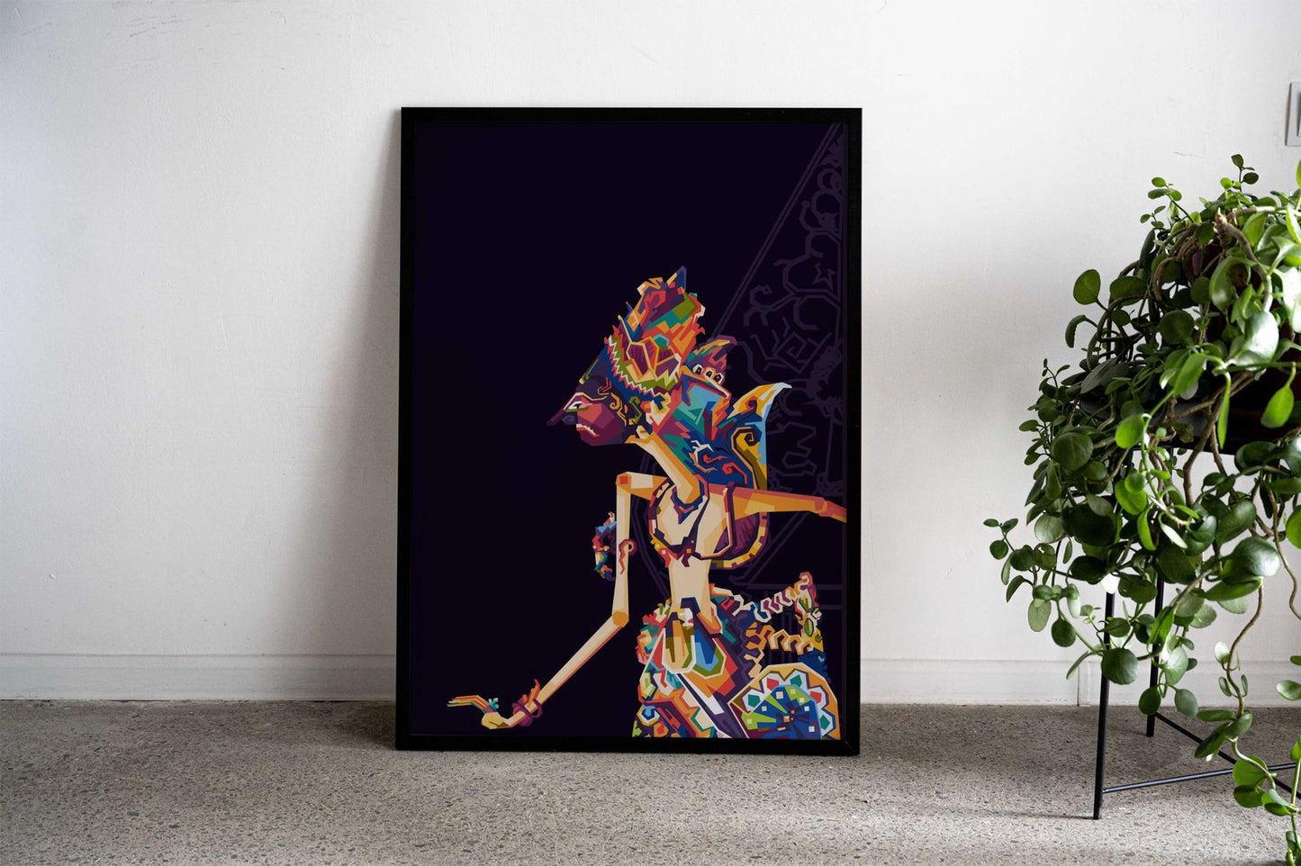THE PUPPET POP ART Asian Style Poster | Wall Art for Home & Office | High-Quality Print - High-Quality Visual Display