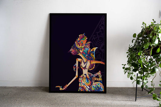 THE PUPPET POP ART Asian Style Poster | Wall Art for Home & Office | High-Quality Print - High-Quality Visual Display