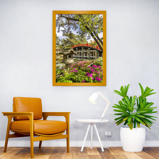 Taikobashi Bridge Osaka Asian Style Poster | Wall Art for Home & Office | High-Quality Print - High-Quality Visual Display