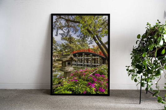 Taikobashi Bridge Osaka Asian Style Poster | Wall Art for Home & Office | High-Quality Print - High-Quality Visual Display