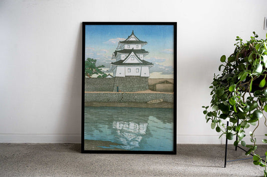 Takamatsu Castle in Sanuki Asian Style Poster | Wall Art for Home & Office | High-Quality Print - High-Quality Visual Display