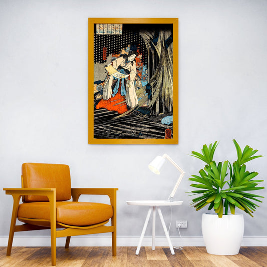 Takiyasha the Witch Japan Asian Style Poster | Wall Art for Home & Office | High-Quality Print - High-Quality Visual Display