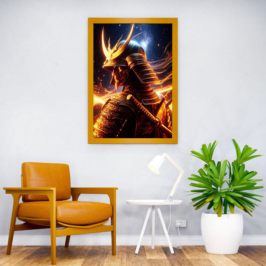 The Captain Samurai Warrior Asian Style Poster | Wall Art for Home & Office | High-Quality Print - High-Quality Visual Display