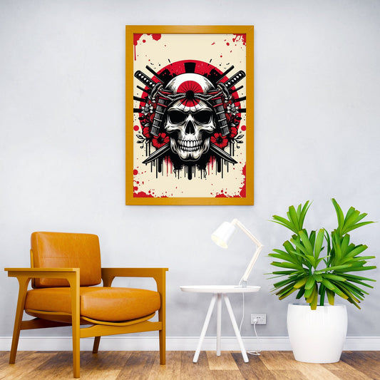 The Death Assassin Asian Style Poster | Wall Art for Home & Office | High-Quality Print - High-Quality Visual Display