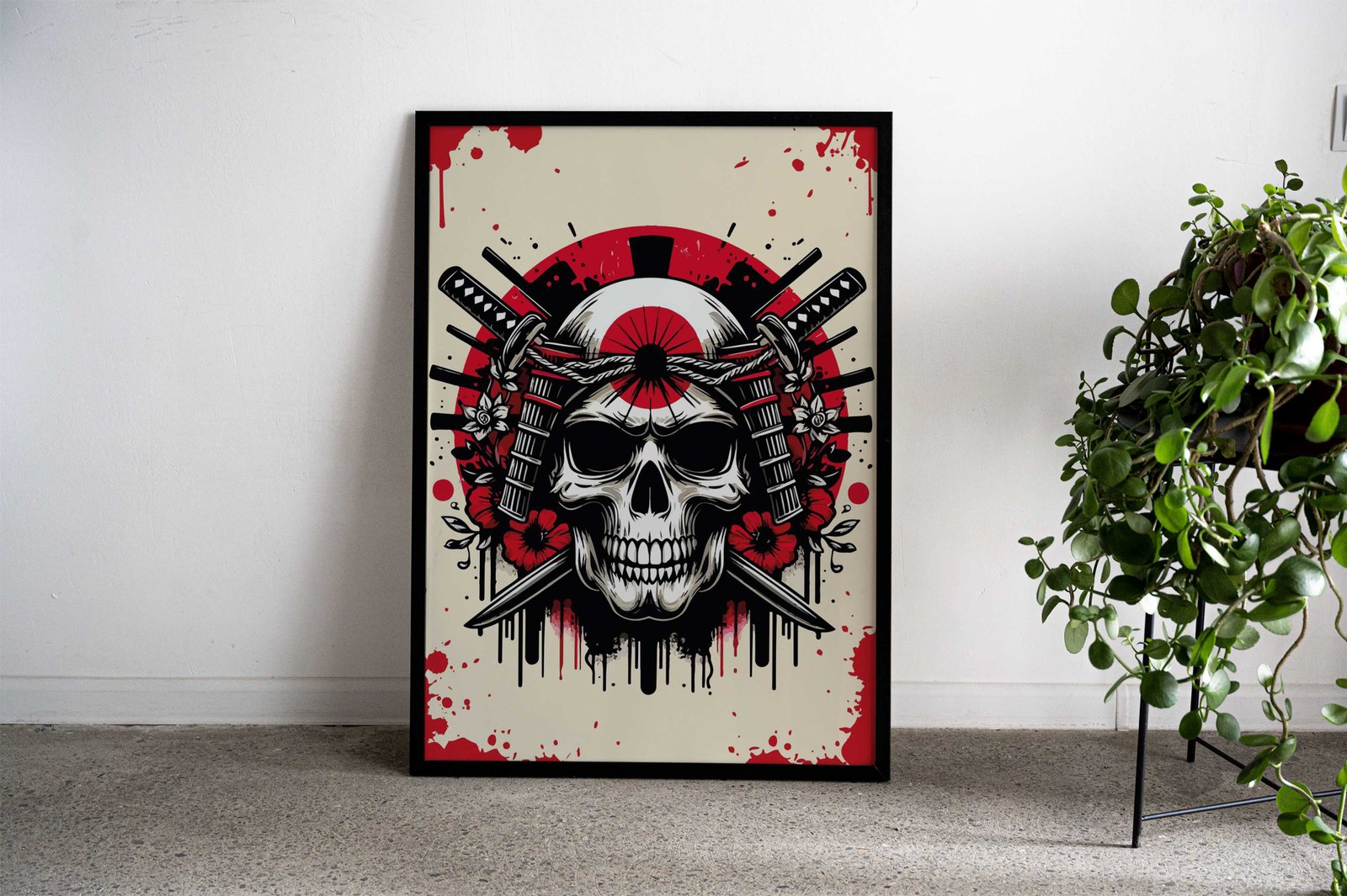 The Death Assassin Asian Style Poster | Wall Art for Home & Office | High-Quality Print - High-Quality Visual Display