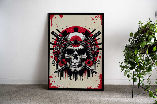 The Death Assassin Asian Style Poster | Wall Art for Home & Office | High-Quality Print - High-Quality Visual Display