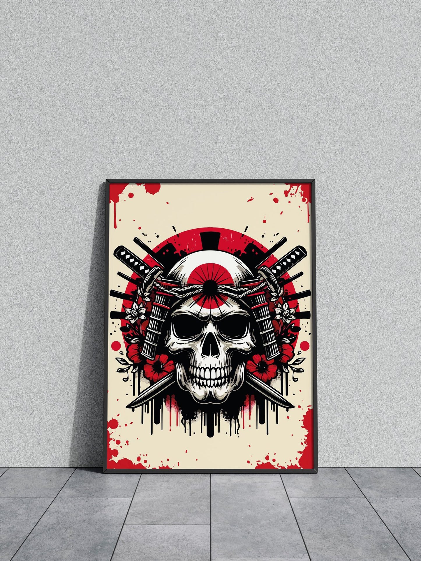 The Death Assassin Asian Style Poster | Wall Art for Home & Office | High-Quality Print - High-Quality Visual Display