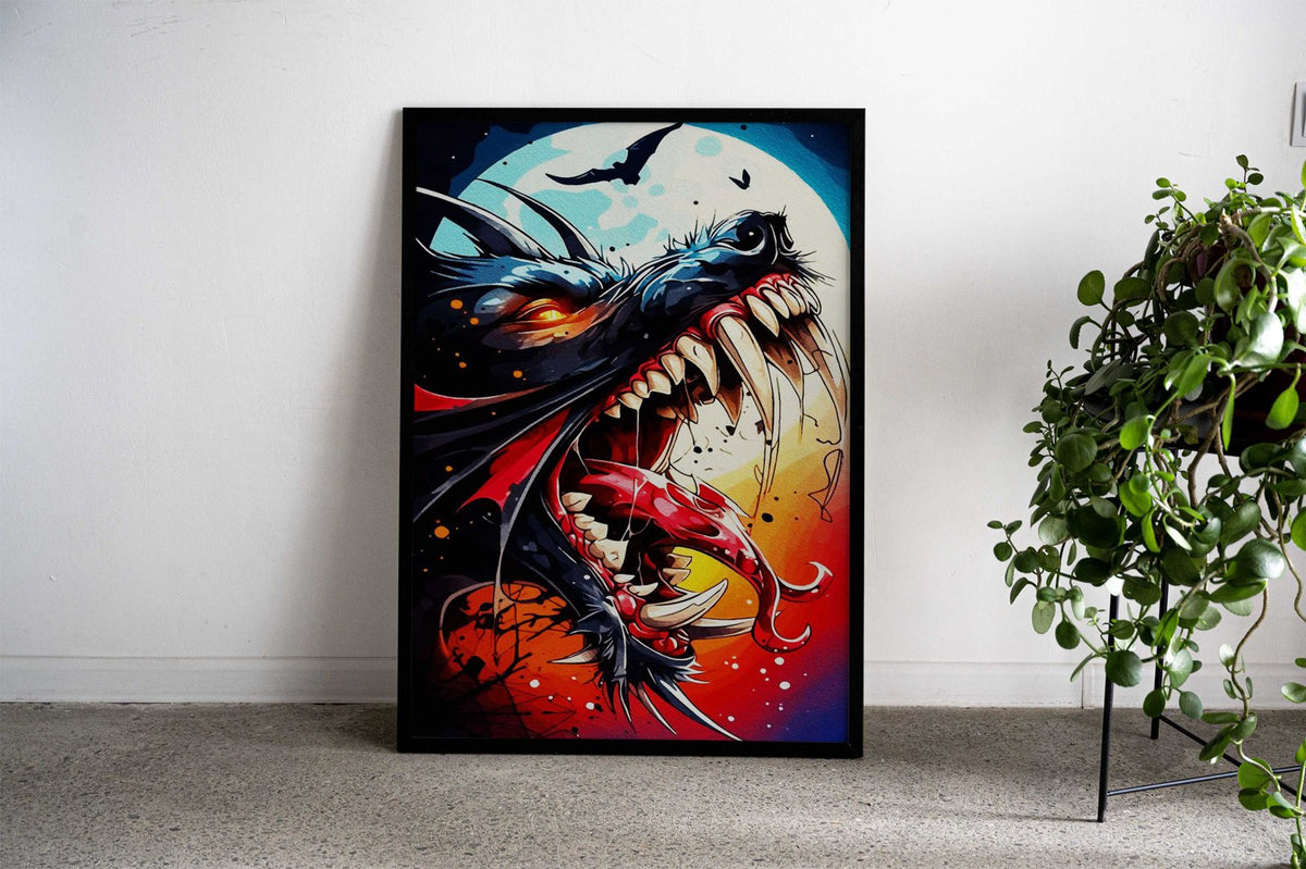 The Dragon Asian Style Poster | Wall Art for Home & Office | High-Quality Print - High-Quality Visual Display