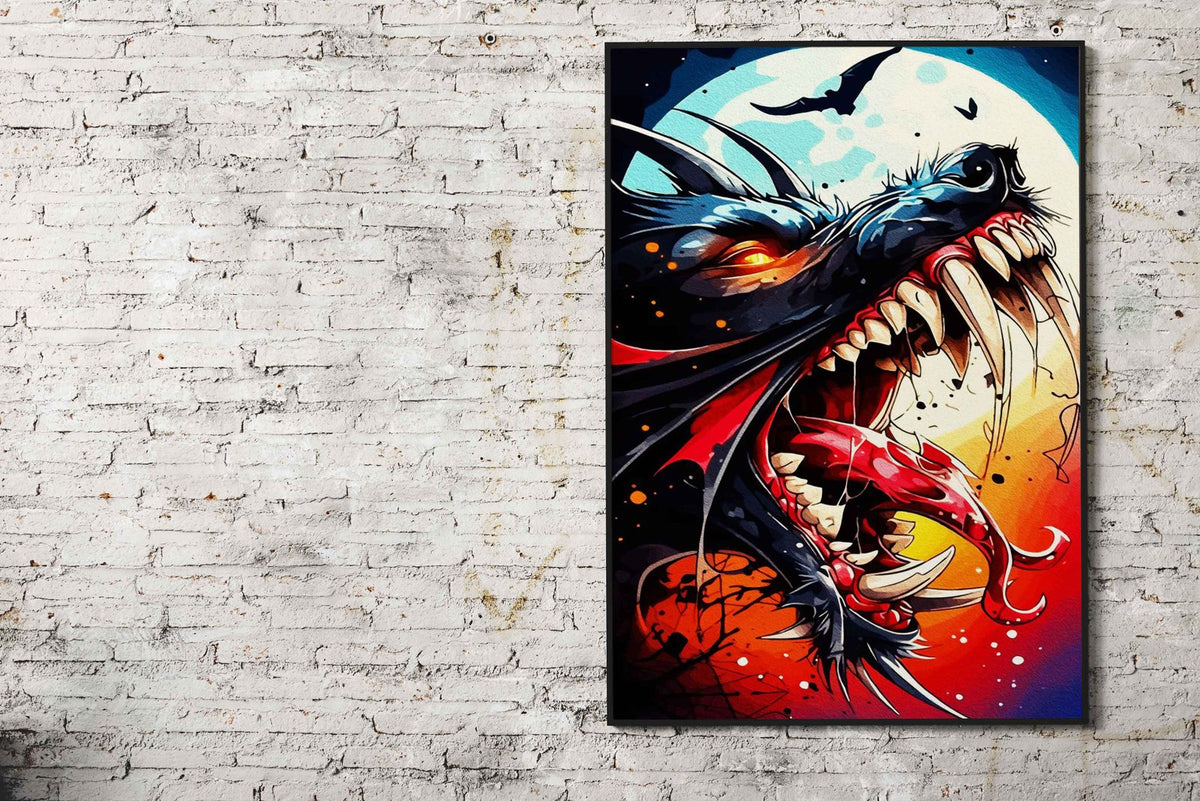 The Dragon Asian Style Poster | Wall Art for Home & Office | High-Quality Print - High-Quality Visual Display