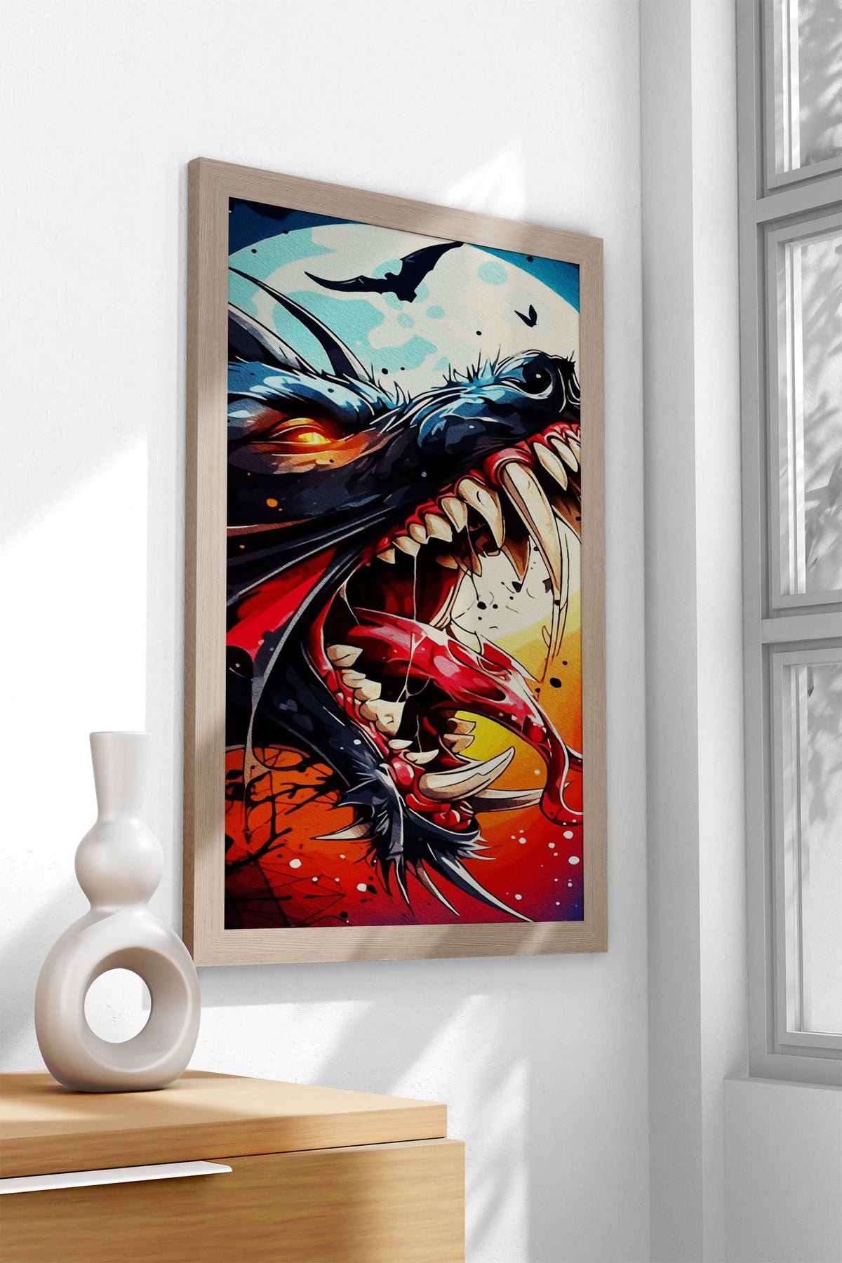 The Dragon Asian Style Poster | Wall Art for Home & Office | High-Quality Print - High-Quality Visual Display