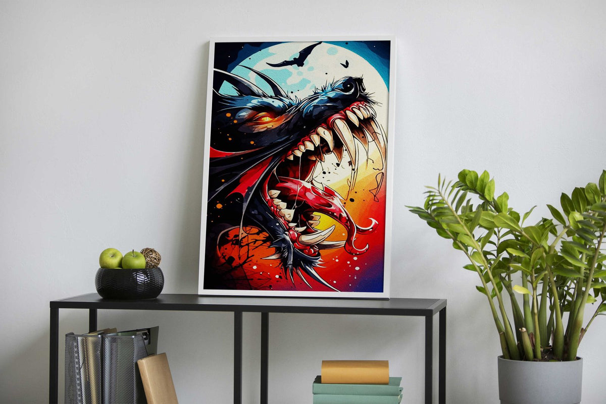 The Dragon Asian Style Poster | Wall Art for Home & Office | High-Quality Print - High-Quality Visual Display