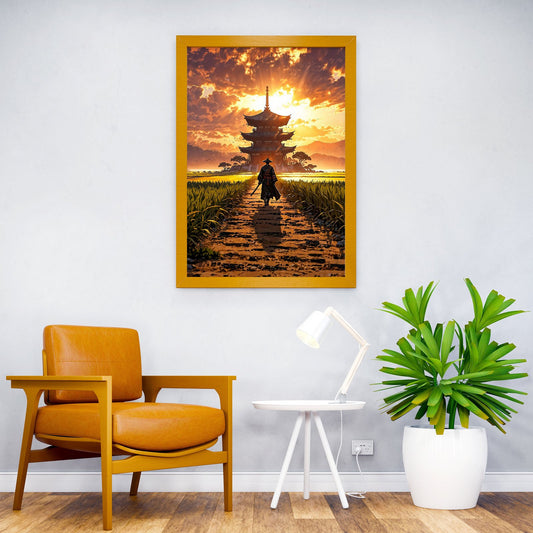 The Final Showdown Asian Style Poster | Wall Art for Home & Office | High-Quality Print - High-Quality Visual Display