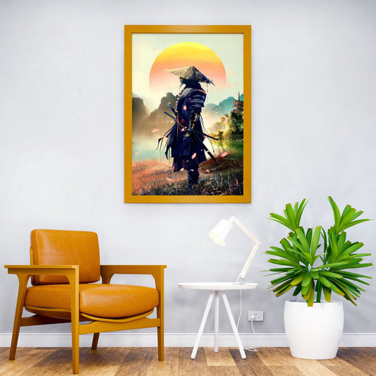 The Japans of samurai Asian Style Poster | Wall Art for Home & Office | High-Quality Print - High-Quality Visual Display