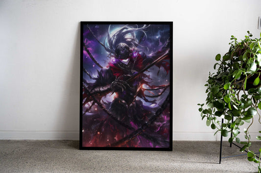 The Mystical Samurai Asian Style Poster | Wall Art for Home & Office | High-Quality Print - High-Quality Visual Display