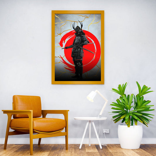 The Samurai Asian Style Poster | Wall Art for Home & Office | High-Quality Print - High-Quality Visual Display