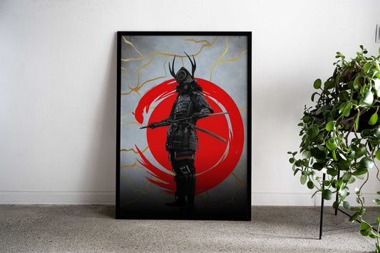 The Samurai Asian Style Poster | Wall Art for Home & Office | High-Quality Print - High-Quality Visual Display