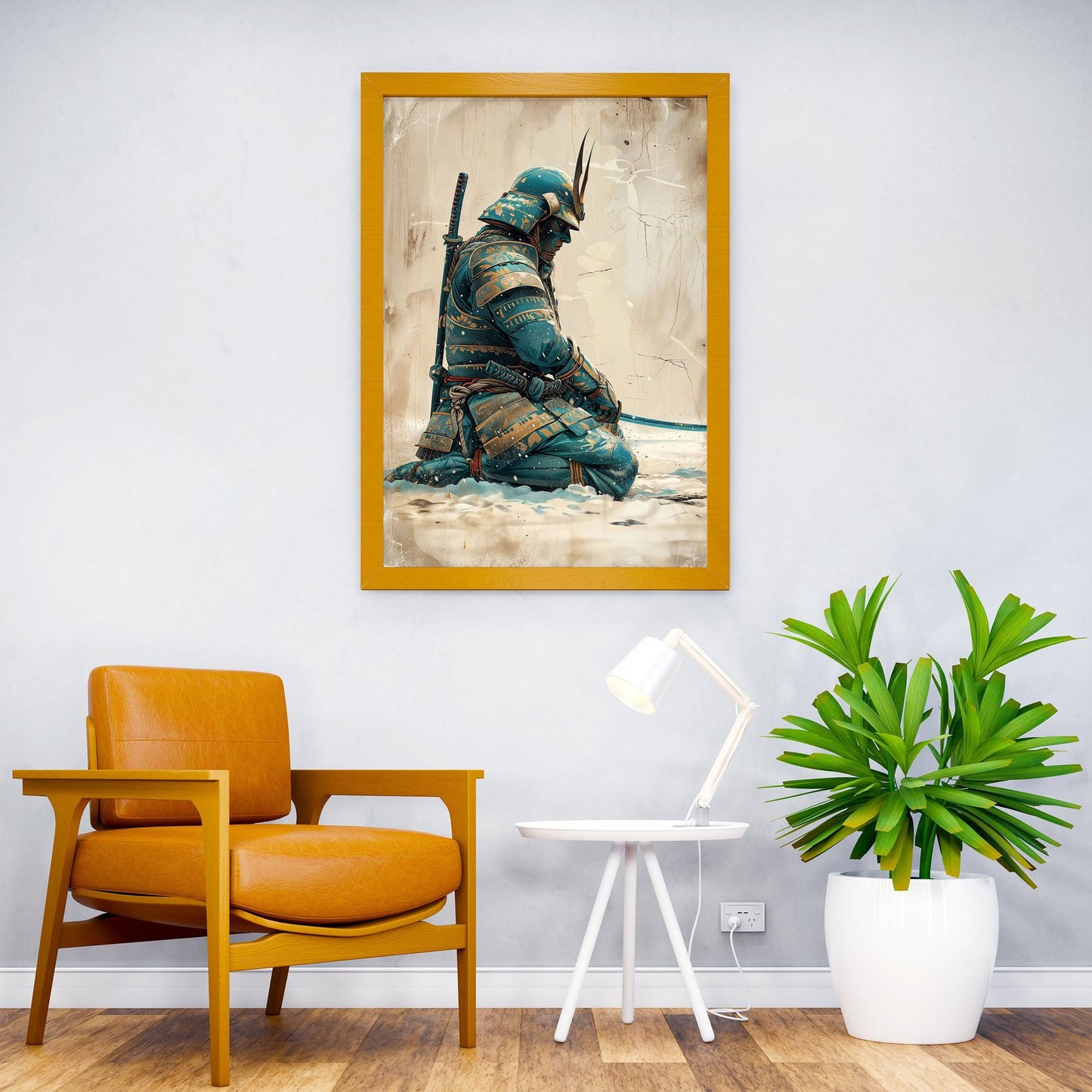 The Silent Warrior Asian Style Poster | Wall Art for Home & Office | High-Quality Print - High-Quality Visual Display