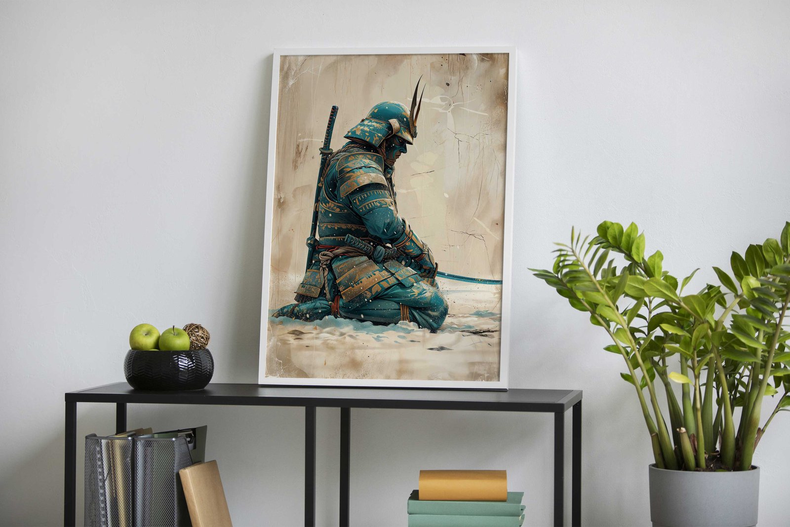 The Silent Warrior Asian Style Poster | Wall Art for Home & Office | High-Quality Print - High-Quality Visual Display