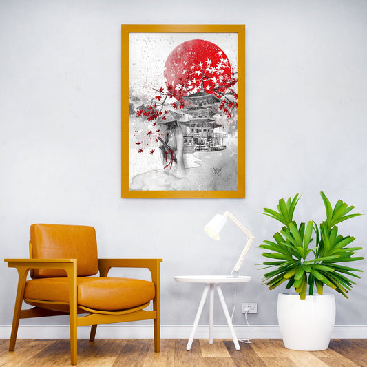 The Warrior Path Asian Style Poster | Wall Art for Home & Office | High-Quality Print - High-Quality Visual Display