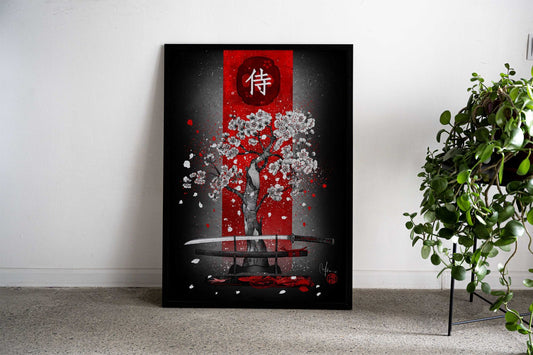 The Way of the Samurai Asian Style Poster | Wall Art for Home & Office | High-Quality Print - High-Quality Visual Display