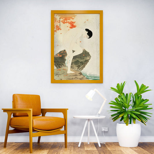 The fragrance of a bath Asian Style Poster | Wall Art for Home & Office | High-Quality Print - High-Quality Visual Display