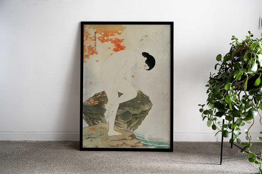 The fragrance of a bath Asian Style Poster | Wall Art for Home & Office | High-Quality Print - High-Quality Visual Display