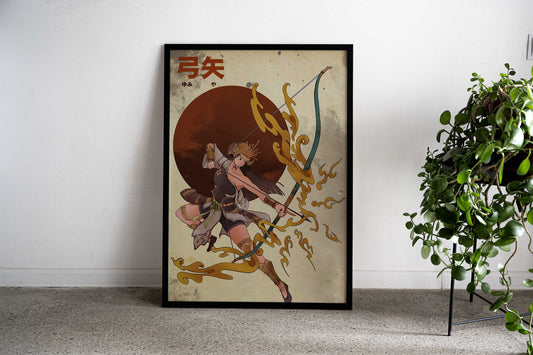 The way of the bow Asian Style Poster | Wall Art for Home & Office | High-Quality Print - High-Quality Visual Display