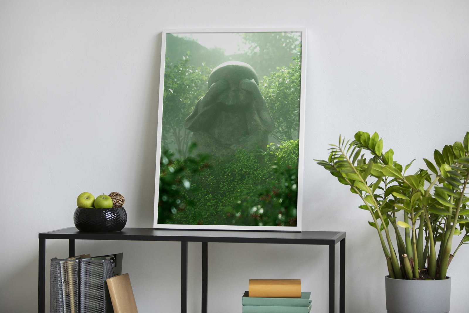 Tiny Buddah Asian Style Poster | Wall Art for Home & Office | High-Quality Print - High-Quality Visual Display