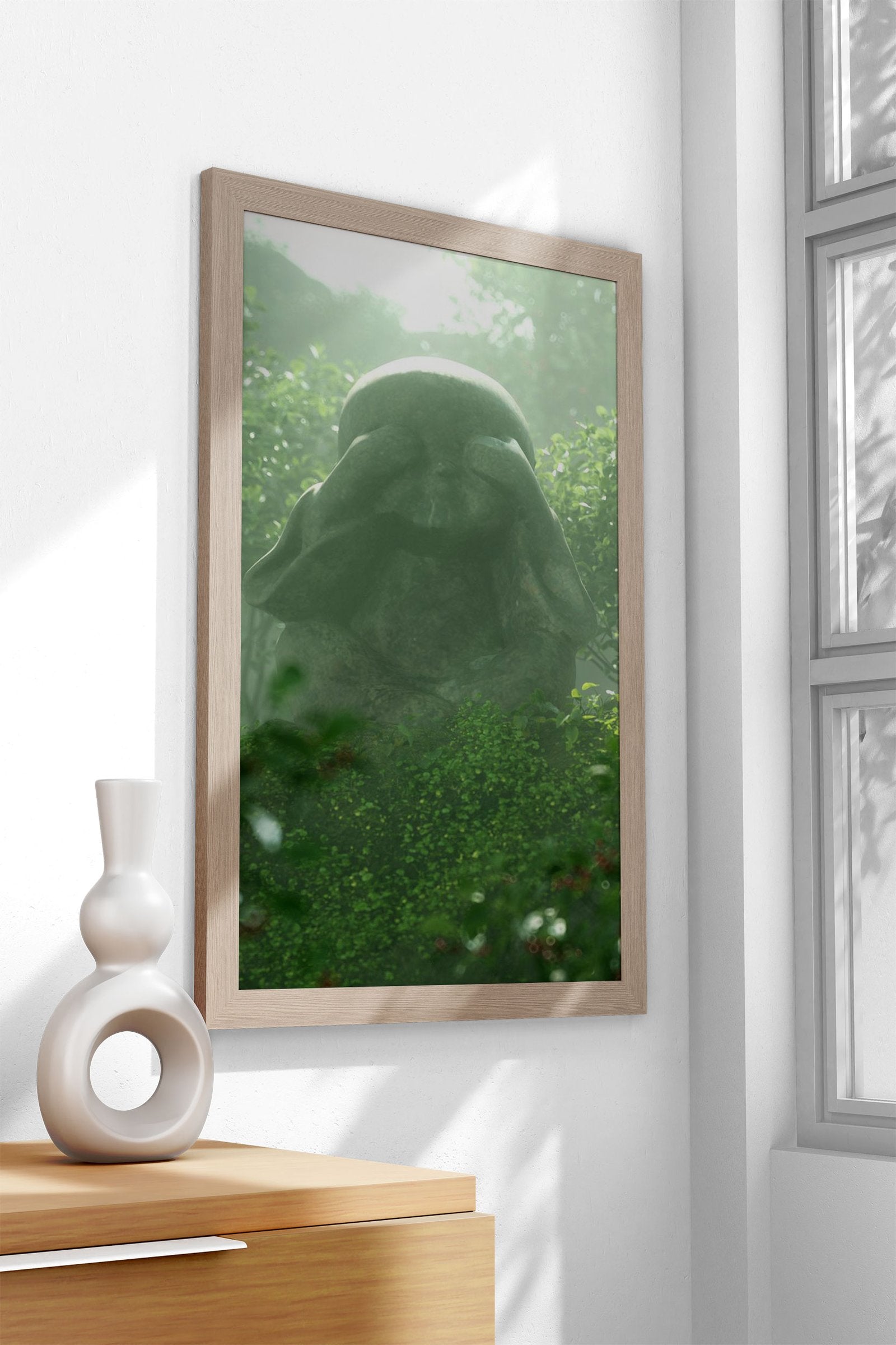 Tiny Buddah Asian Style Poster | Wall Art for Home & Office | High-Quality Print - High-Quality Visual Display