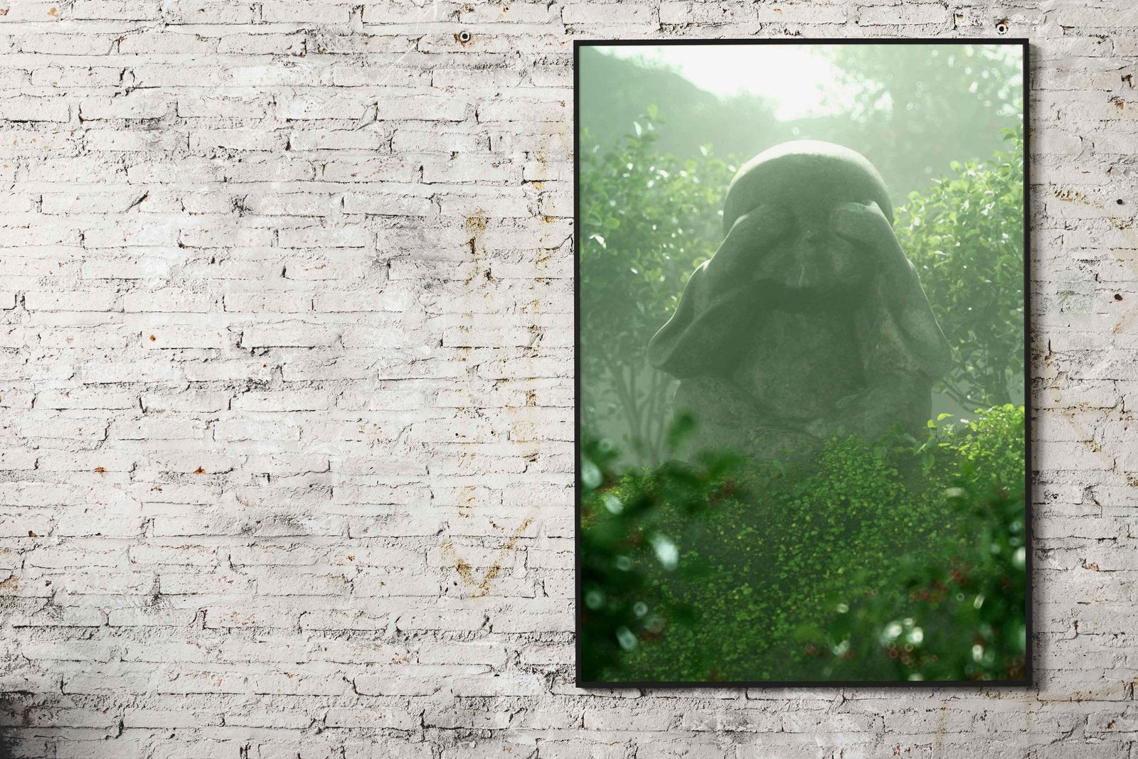 Tiny Buddah Asian Style Poster | Wall Art for Home & Office | High-Quality Print - High-Quality Visual Display