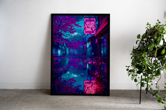 Tokyo Serenity tranquility Asian Style Poster | Wall Art for Home & Office | High-Quality Print - High-Quality Visual Display
