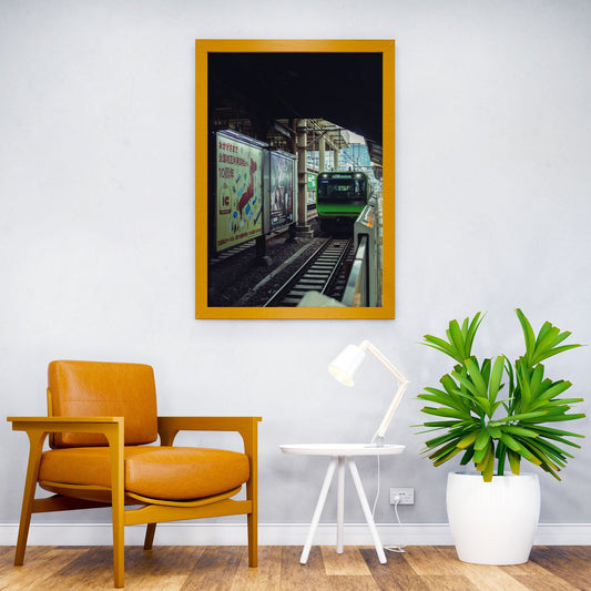 Tokyo Yamanote Metro Asian Style Poster | Wall Art for Home & Office | High-Quality Print - High-Quality Visual Display