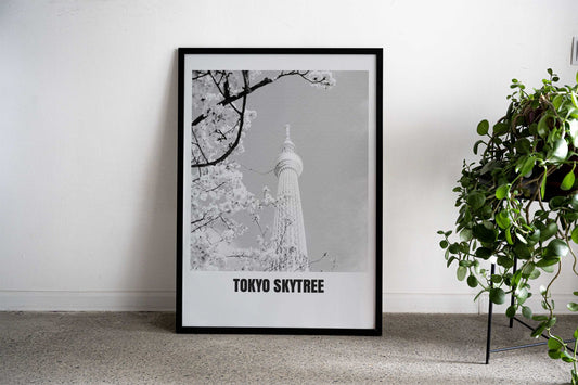 Tokyo skytree Asian Style Poster | Wall Art for Home & Office | High-Quality Print - High-Quality Visual Display