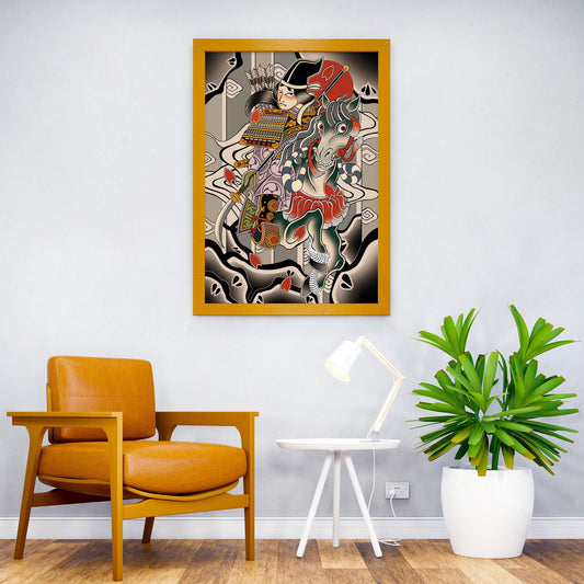 Tomoe Gozen Asian Style Poster | Wall Art for Home & Office | High-Quality Print - High-Quality Visual Display