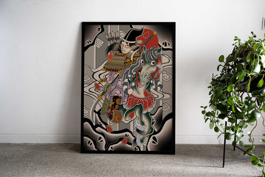 Tomoe Gozen Asian Style Poster | Wall Art for Home & Office | High-Quality Print - High-Quality Visual Display