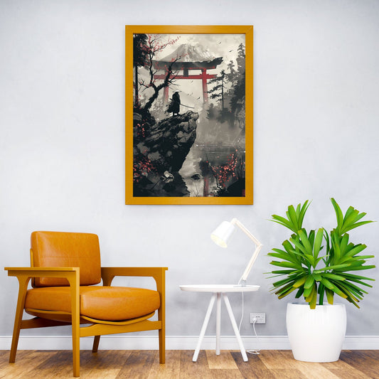 Torii Gate Japanese Asian Style Poster | Wall Art for Home & Office | High-Quality Print - High-Quality Visual Display