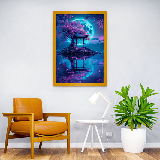 Torii Asian Style Poster | Wall Art for Home & Office | High-Quality Print - High-Quality Visual Display