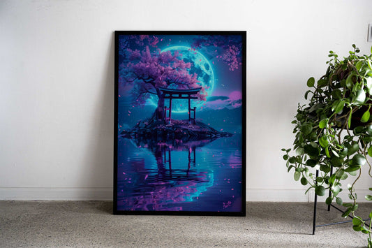 Torii Asian Style Poster | Wall Art for Home & Office | High-Quality Print - High-Quality Visual Display