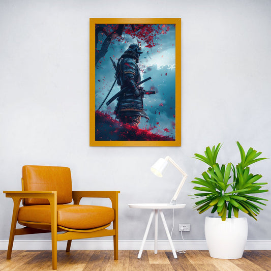 Traditional Samurai Armor Asian Style Poster | Wall Art for Home & Office | High-Quality Print - High-Quality Visual Display
