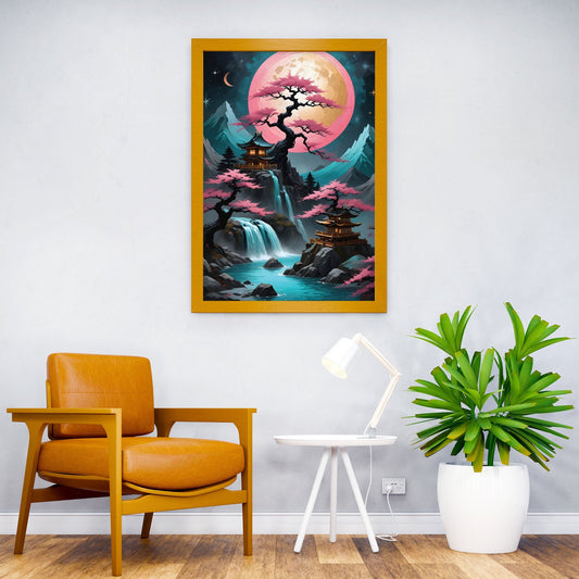 Traditional chinese Asian Style Poster | Wall Art for Home & Office | High-Quality Print - High-Quality Visual Display