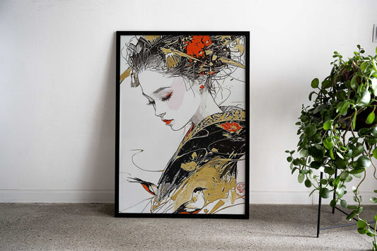 Traditional of Japan Asian Style Poster | Wall Art for Home & Office | High-Quality Print - High-Quality Visual Display